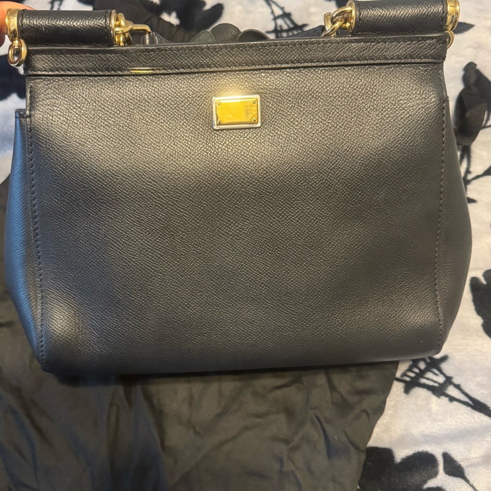 Elegant Black Floral Women's Bag - Picture 4 of 4